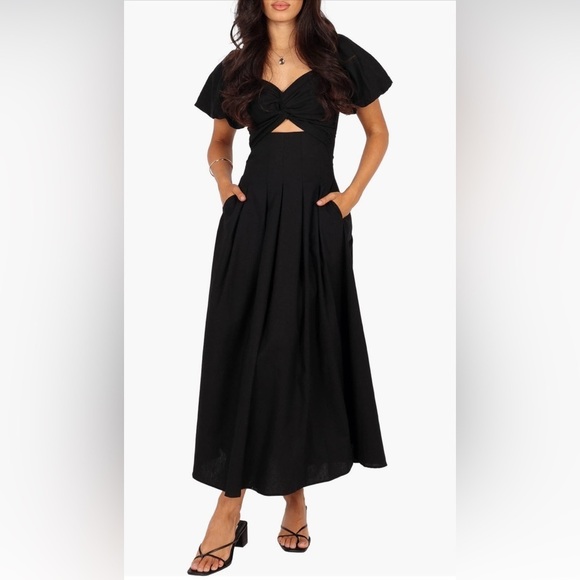 Petal & Pup Dresses & Skirts - Petal & Pup Maria Cutout Puff Sleeve XL B1545